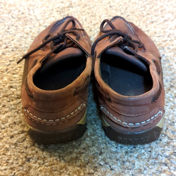 Sperry Men's boat shoes in dark brown - Picture 3 of 4